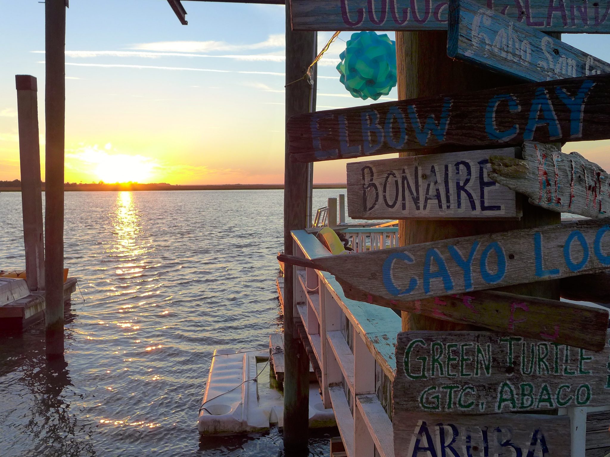 Sunset AJ Grille Tybee