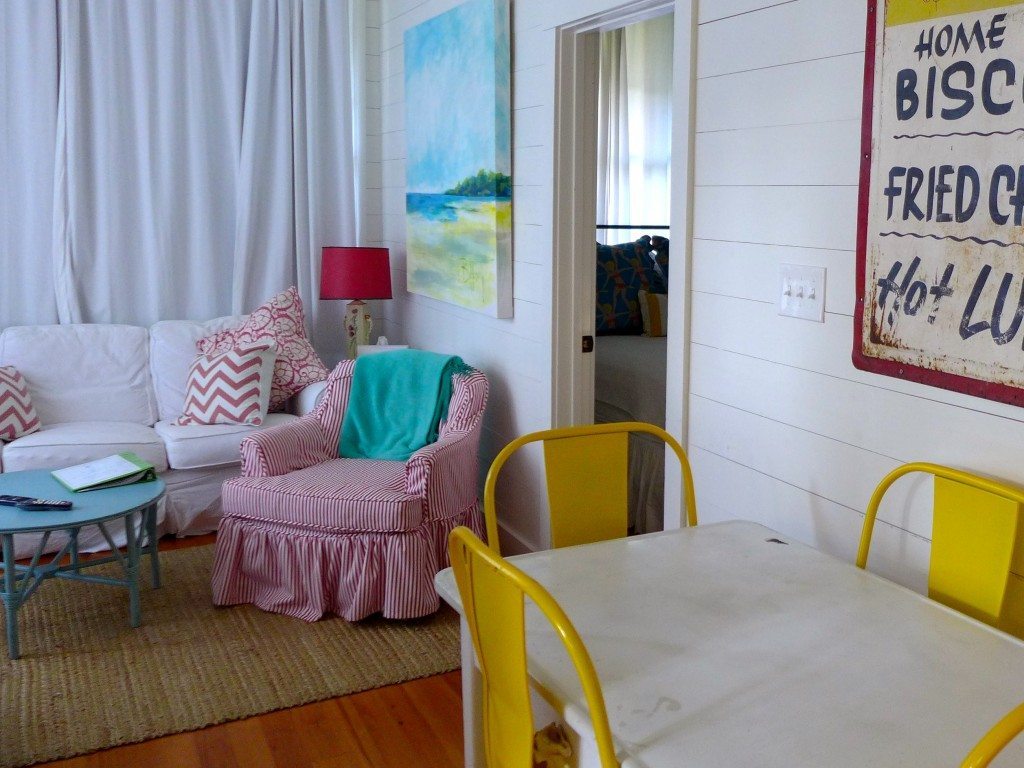 Jane Coslick living room Tybee