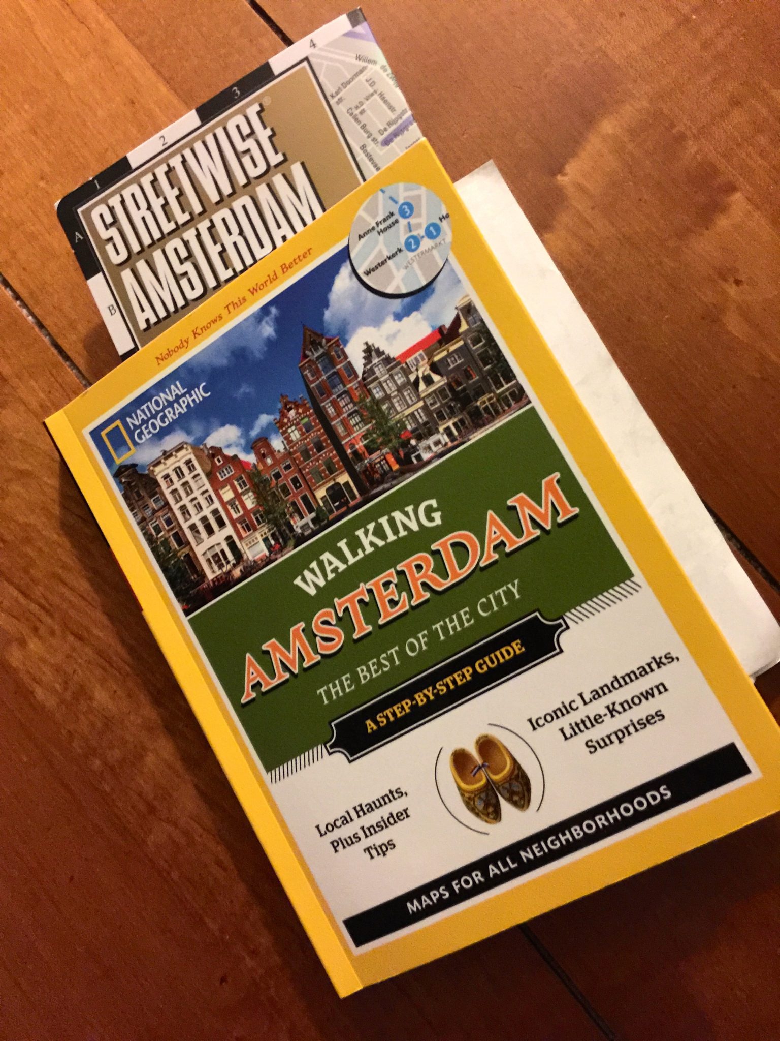 Amsterdam street map and walking guide