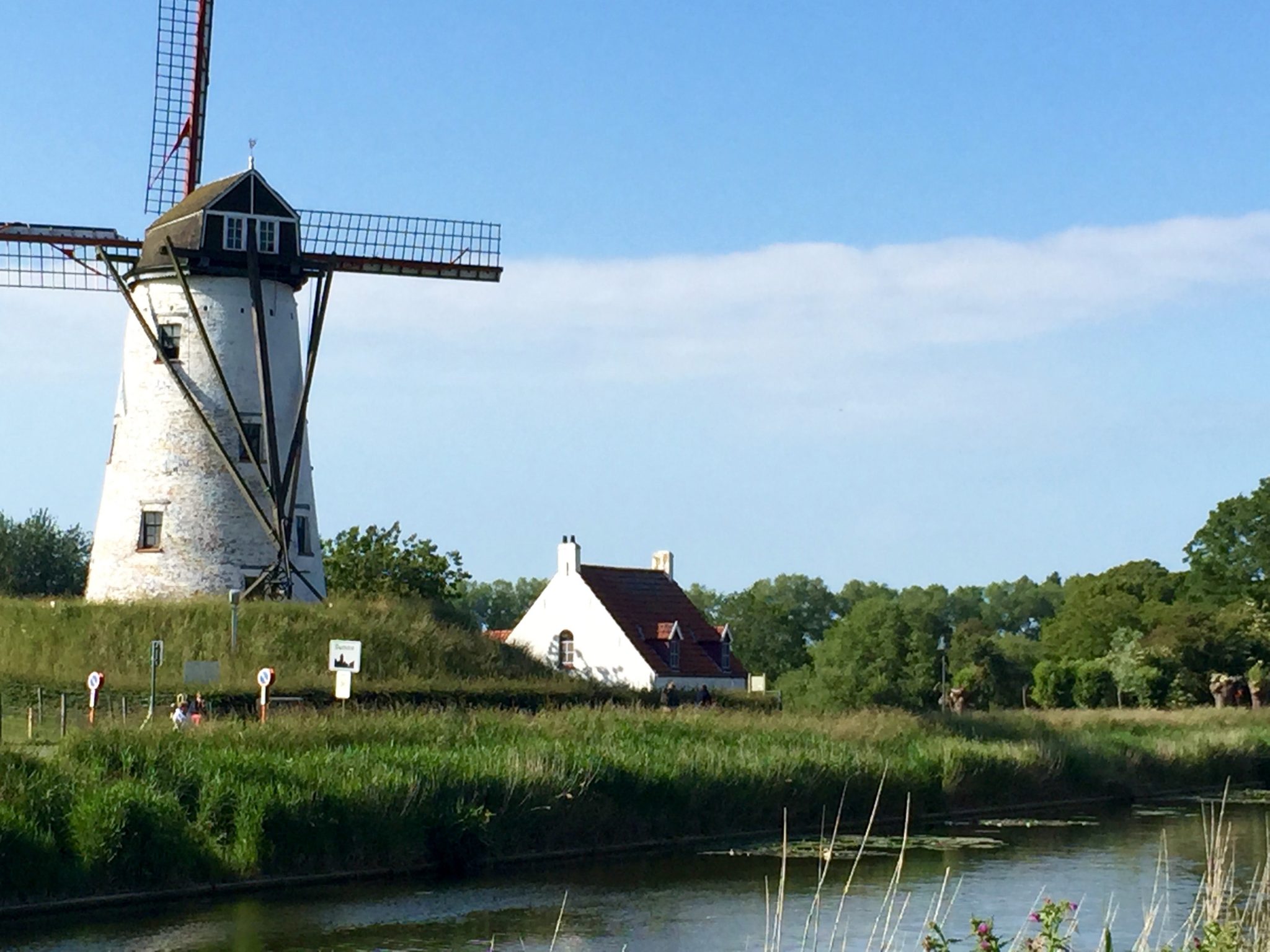 windmill in Daame Belgium