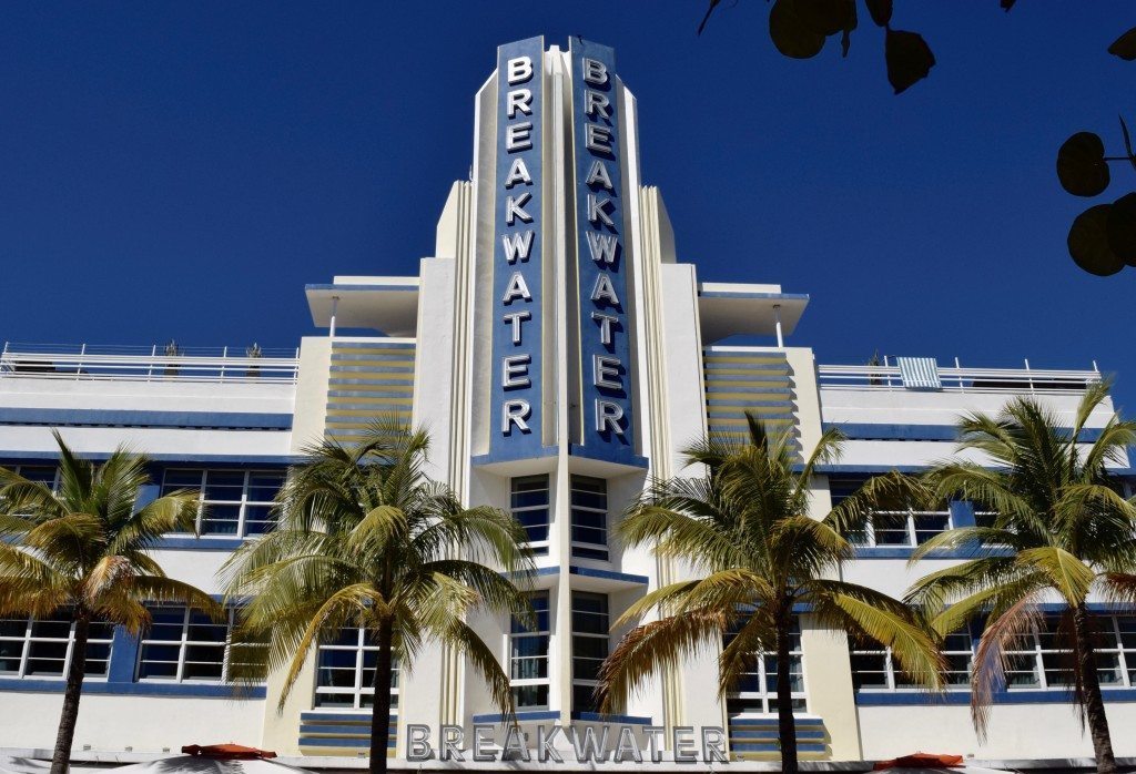 breakwater hotel art deco south beach