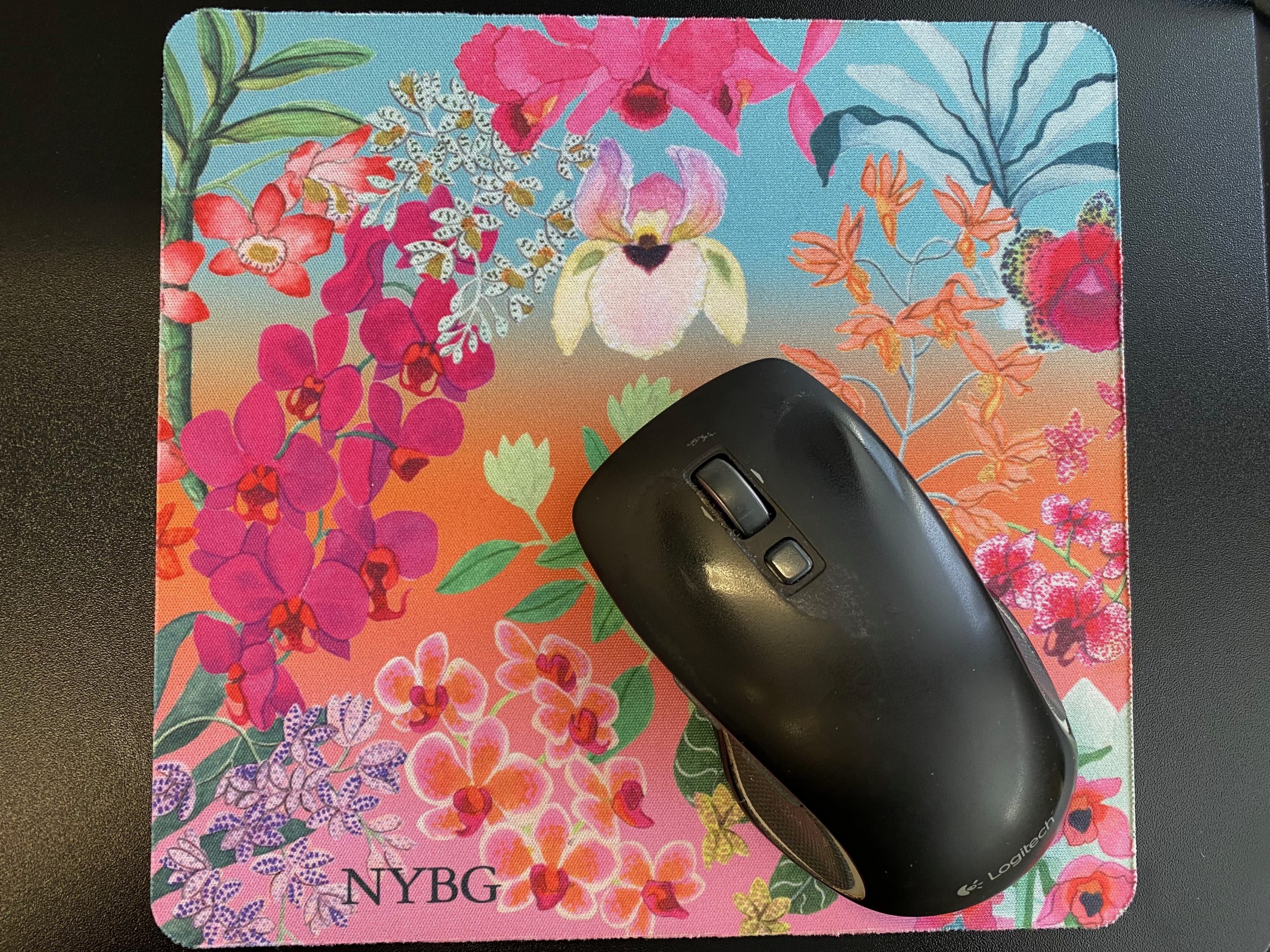 NYBG Orchid Show mouse pad