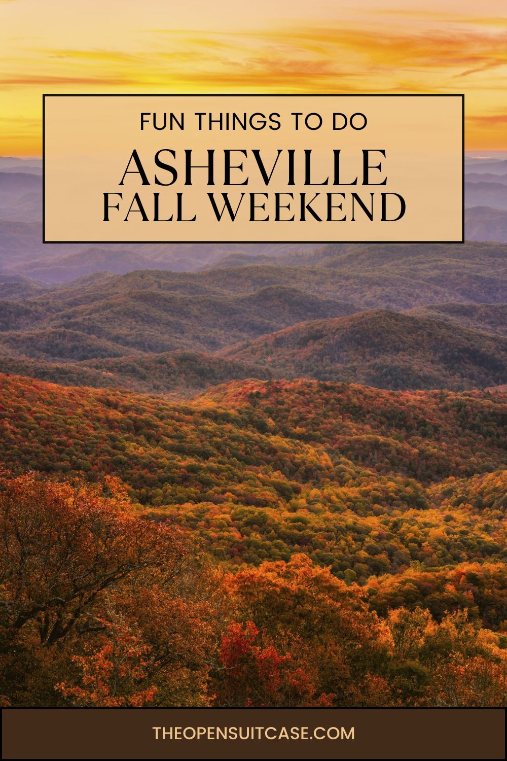 Asheville Fall Weekend: Plan Your Perfect Getaway