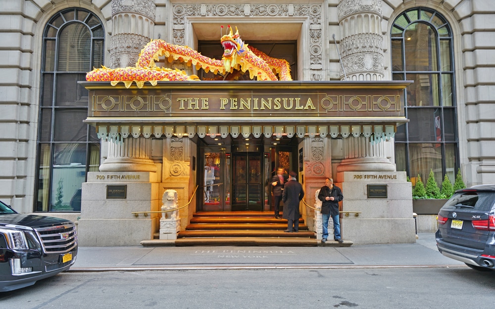 The Peninsula Hotel is one of NYC's finest historic hotels.